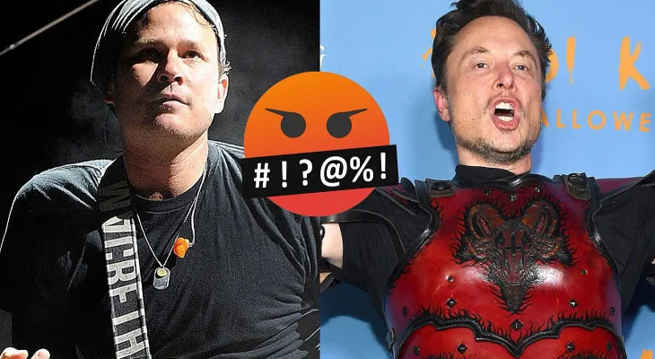 See Twitter React to Blink-182's Tom DeLonge Trolling Elon Musk