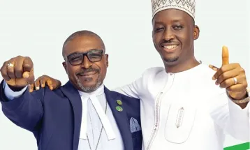 Gento Unveils Running Mate on ECSL Nomination Day