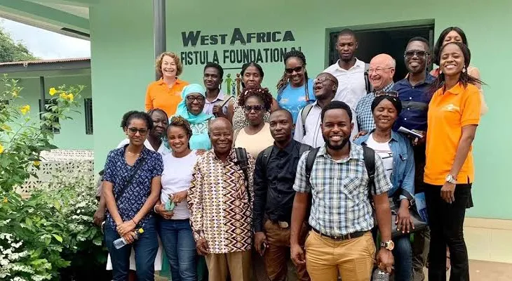 Minister of Health and team visit West African Fistula Foundation in Bo