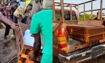 Liberia Hosts Funeral for Sierra Leoneans Involved in Tragic Unity Party Office Accident