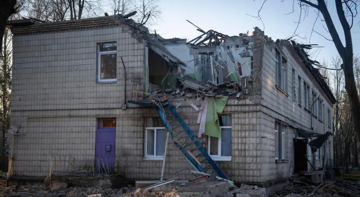 Ukraine Reports Russia's Most Intensive Drone Assault Since the Onset of Invasion