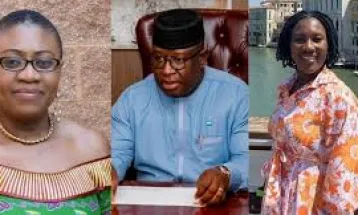 President Bio appoints Kadiatu Allie as Deputy Minister of Finance and Mrs. Jeneba J. Bangura as Commissioner-General, NRA