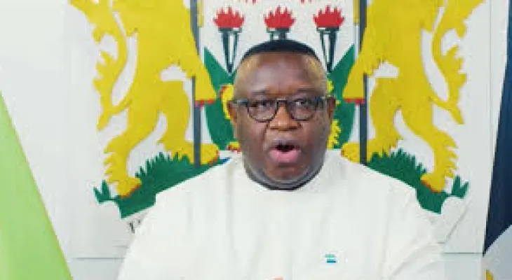 President Bio and Family Illuminate Saint Luke’s Catholic Church in Freetown with Christmas Spirit