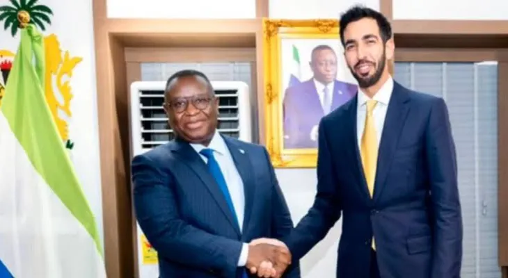 President Bio Elevates Diplomatic Relations with UAE Minister of State