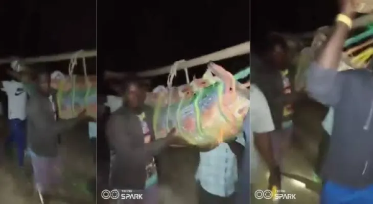 Pregnant Woman Carried Over Sticks to Access Medical Care in Sierra Leone Village