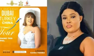 House of Stars Winner Hawa Tombo in Dubai