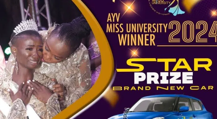 Fatima Kamara of Fourah Bay College (FBC) Emerges Victorious in AYV Miss University 2023/24