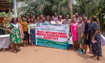 ASJD And Others Host Climate Change Adaptation Training Session For Women And Girls in Kono
