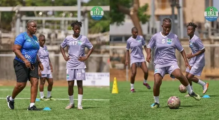 Sierra Leone U-20 Female National Team Kicks Off Training for WAFU Tournament