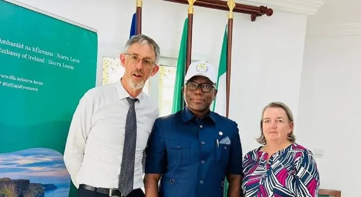 NaCSA Commissioner Engages Irish Embassy on Social Protection Initiatives