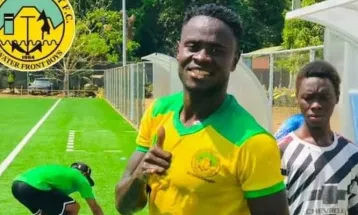 Musa Tombo Scores Hattrick for Ports Authority Against Kahunla Rangers