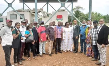 Parliamentary Oversight Committee on Trade and Industry Inspects Fuel Terminals in Freetown
