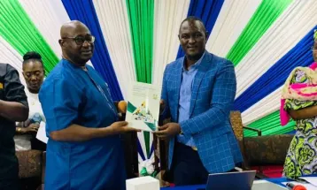 MoPED Transfers National Development Plan to Port Loko District Leaders