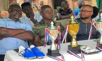 Babadi Kamara Boosts Kono Football with Generous Support
