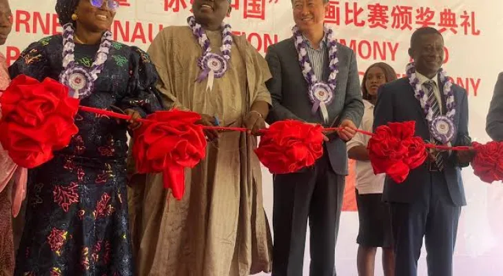 Chinese Ambassador Supports Education with Scholarships for Taiama Students