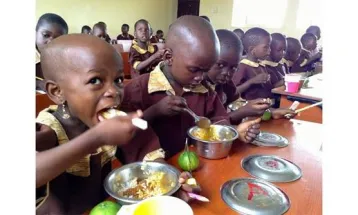 Education Minister Assesses School Feeding Program in Kent