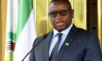 President Bio Swears In Chief Justice Kamanda, Highlights Judiciary's Role in Democracy