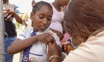 NMDHR Educates Kambia Students on HPV Vaccination and Cervical Cancer Prevention