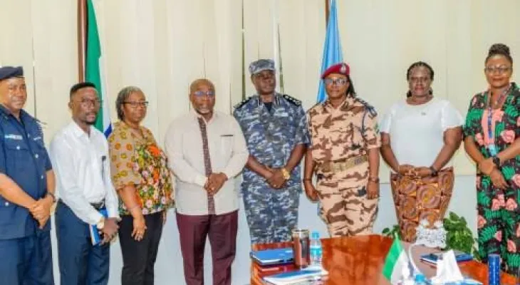 Sierra Leone Police and UNDP Strategize Reforms for Enhanced Security