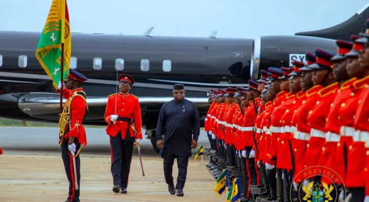 President Bio Visits Ghana to Mourn Victims of Deadly Helicopter Crash