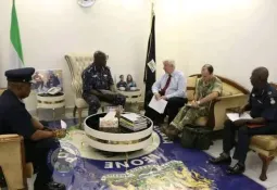 British Police Training Chief Meets Sierra Leone’s IGP to Boost Cooperation