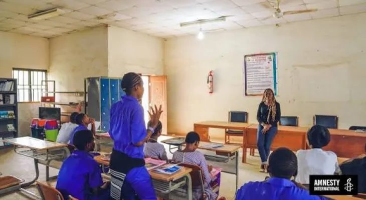 Amnesty International Sierra Leone Brings Human Rights Education to the Classroom