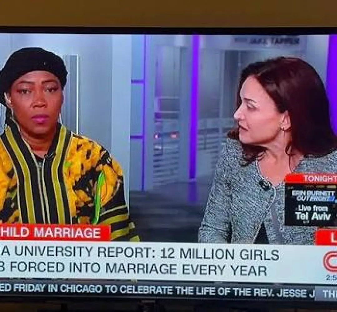 Fatima Bio Calls for Global Action to End Child Marriage During CNN Interview